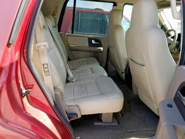 1FMRU15W93LA61845 - 2003 FORD EXPEDITION RED photo 6