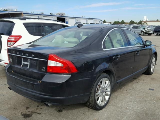 YV1AH992791102189 - 2009 VOLVO S80 T6 BLACK photo 4