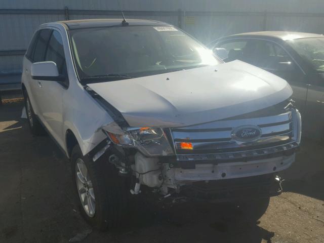 2FMDK38C89BA60031 - 2009 FORD EDGE SEL WHITE photo 1