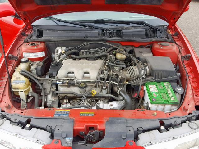 1G3NL52E72C212348 - 2002 OLDSMOBILE ALERO GL RED photo 7