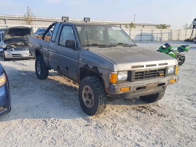 1N6ND16Y3GC399182 - 1986 NISSAN D21 KING C GRAY photo 1