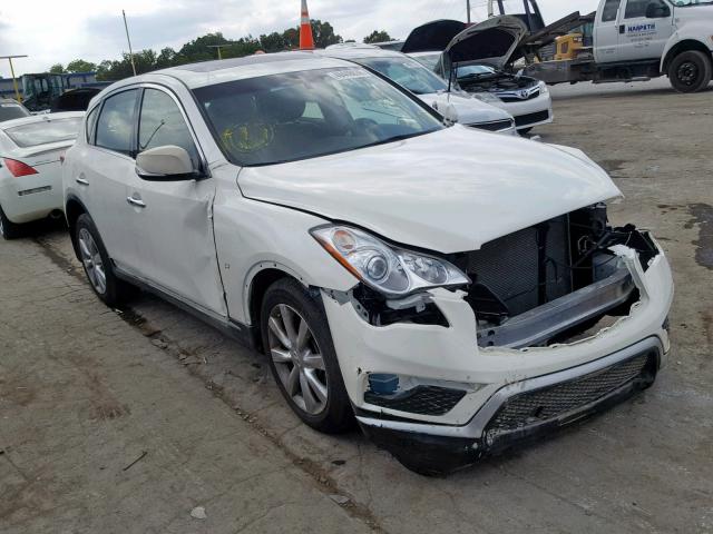 JN1BJ0RP5GM235960 - 2016 INFINITI QX50 WHITE photo 1