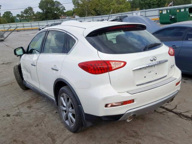 JN1BJ0RP5GM235960 - 2016 INFINITI QX50 WHITE photo 3