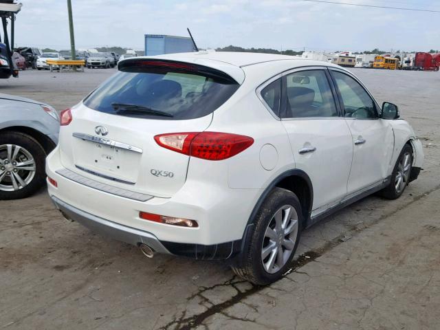 JN1BJ0RP5GM235960 - 2016 INFINITI QX50 WHITE photo 4