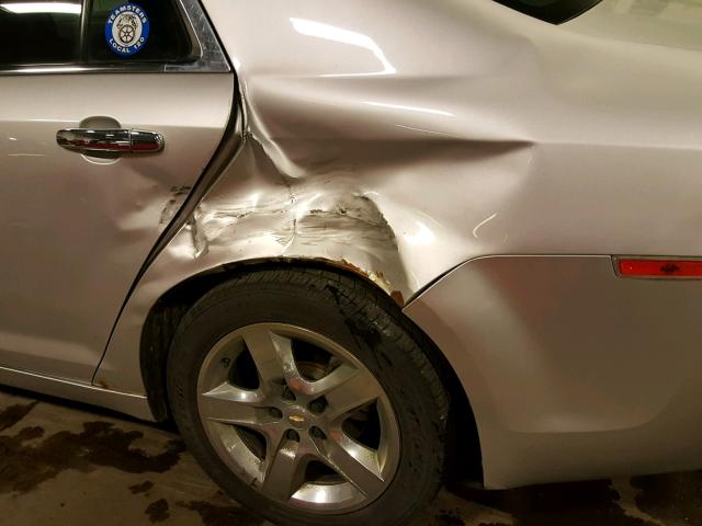 1G1ZA5EU0BF325950 - 2011 CHEVROLET MALIBU LS 灰色 照片 9