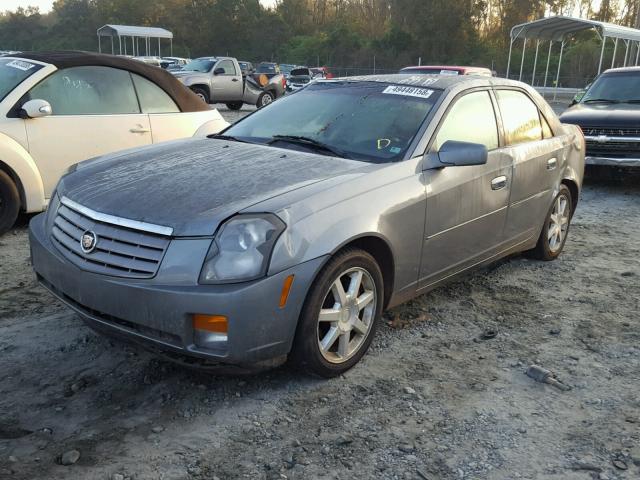 1G6DP567350177182 - 2005 CADILLAC CTS HI FEA GRAY photo 2