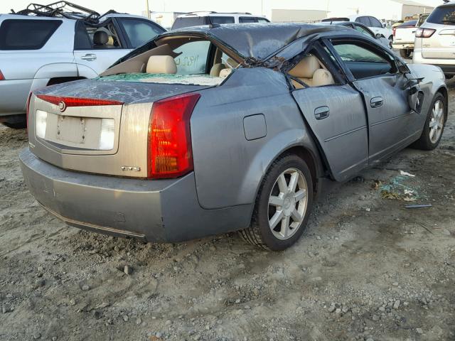 1G6DP567350177182 - 2005 CADILLAC CTS HI FEA GRAY photo 4