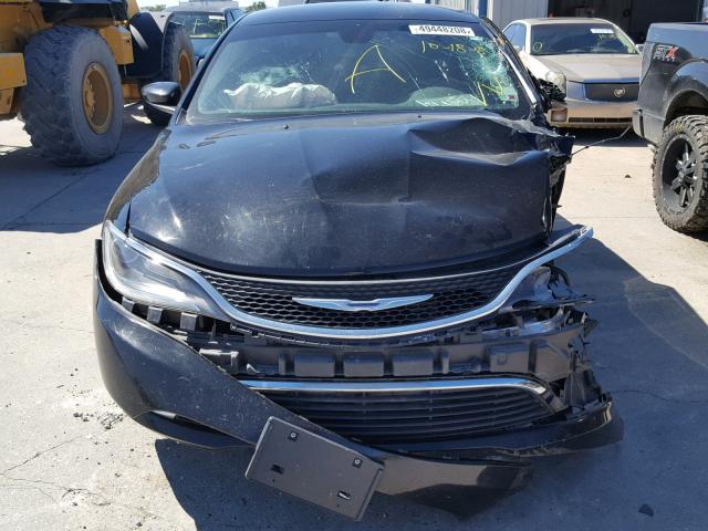 1C3CCCAB5FN669676 - 2015 CHRYSLER 200 LIMITE BLACK photo 7