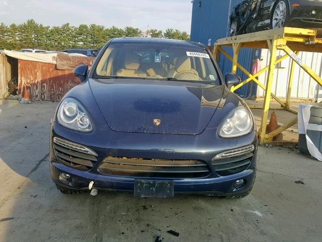 WP1AE2A20ELA50600 - 2014 PORSCHE CAYENNE S BLUE photo 9