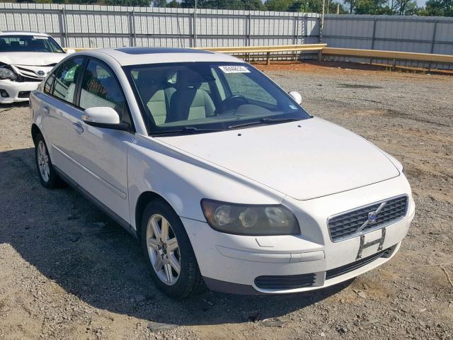 YV1MS382572288707 - 2007 VOLVO S40 2.4I WHITE photo 1