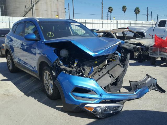 KM8J33A43GU105368 - 2016 HYUNDAI TUCSON LIM BLUE photo 1