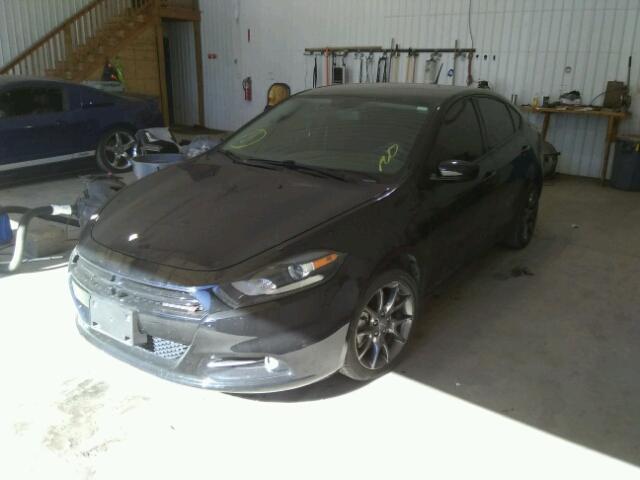 1C3CDFBA8DD323354 - 2013 DODGE DART SXT BLACK photo 2