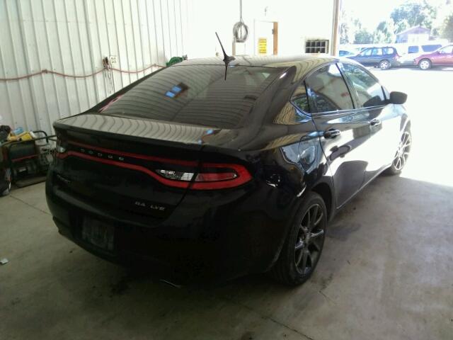 1C3CDFBA8DD323354 - 2013 DODGE DART SXT BLACK photo 4