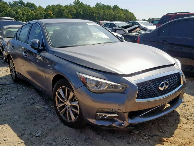 JN1CV7AP3HM641654 - 2017 INFINITI Q50 BASE GRAY photo 1