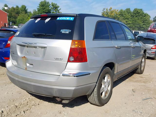 2C4GM68475R602923 - 2005 CHRYSLER PACIFICA T SILVER photo 4
