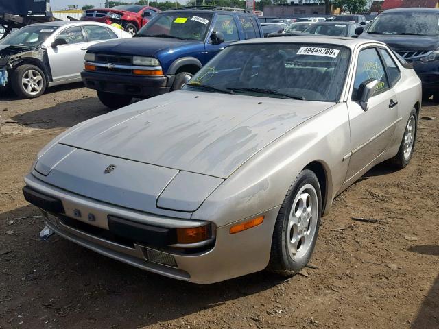 WP0AB0946JN470476 - 1988 PORSCHE 944 SILVER photo 2