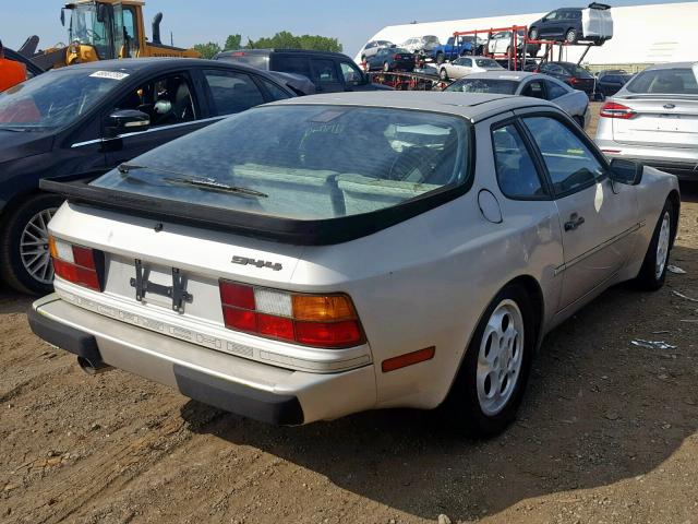 WP0AB0946JN470476 - 1988 PORSCHE 944 SILVER photo 4