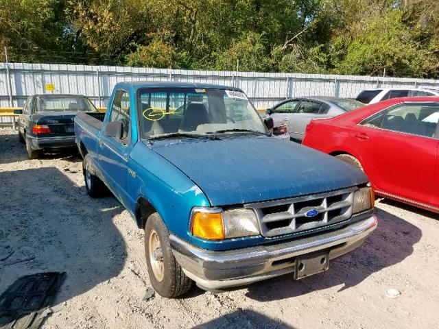 1FTCR10A8RTA22910 - 1994 FORD RANGER GREEN photo 1