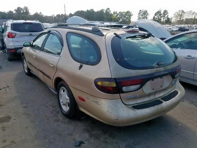 1FALP57U1VG124765 - 1997 FORD TAURUS GL GOLD photo 3