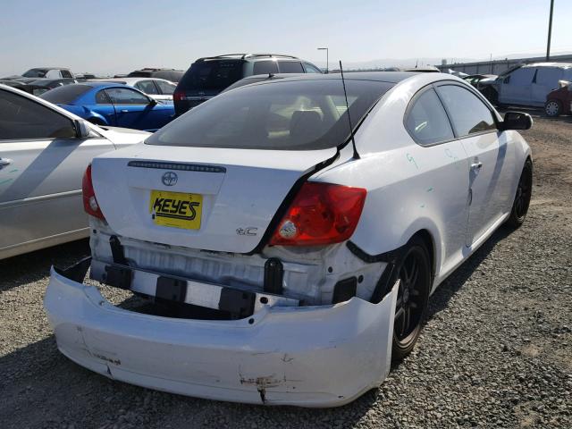 JTKDE177170198960 - 2007 SCION TC WHITE photo 4