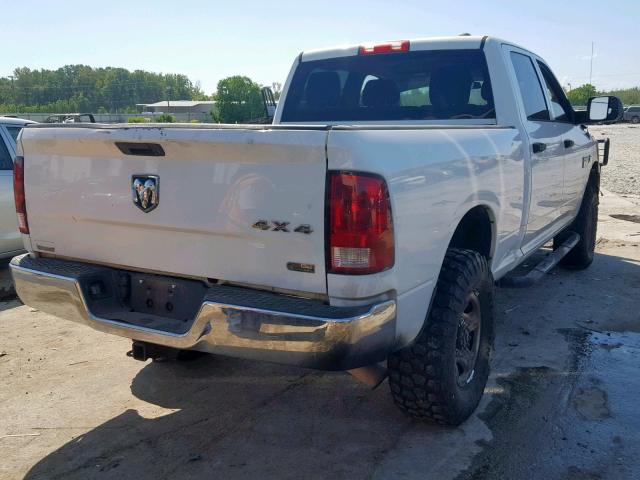3C6UD5CL1CG254932 - 2012 DODGE RAM 2500 S Սպիտակ լուսանկար 4