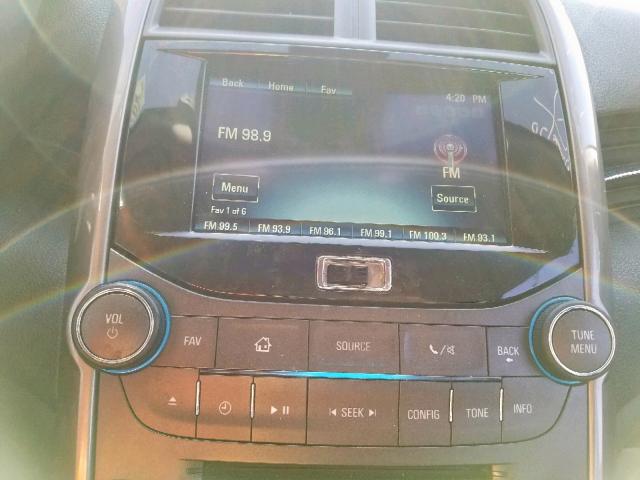 1G11D5SR1DF188282 - 2013 CHEVROLET MALIBU 1LT 勃艮第红 照片 9