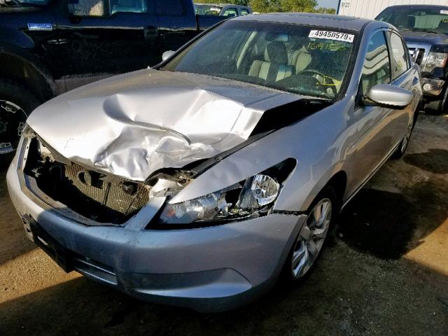 1HGCP2F88AA125620 - 2010 HONDA ACCORD EXL SILVER photo 2