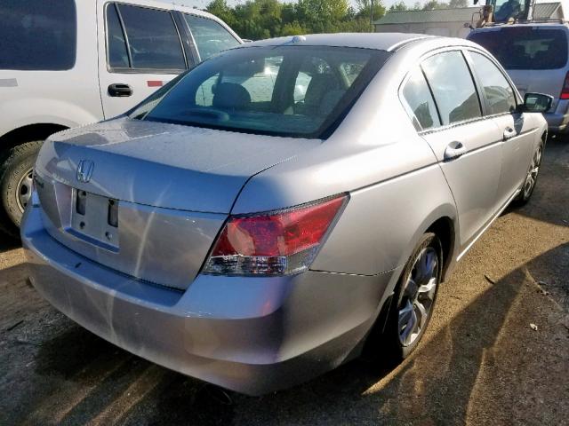 1HGCP2F88AA125620 - 2010 HONDA ACCORD EXL SILVER photo 4