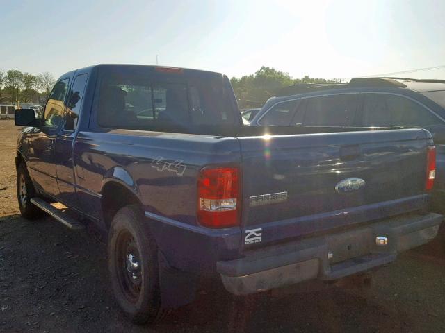 1FTLR4FE9APA02853 - 2010 FORD RANGER SUP BLUE photo 3