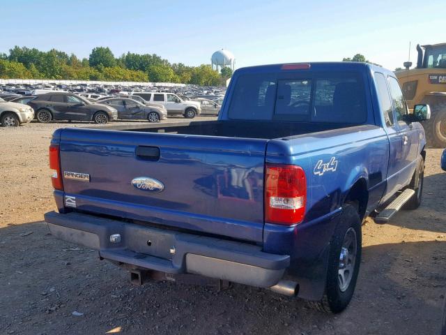 1FTLR4FE9APA02853 - 2010 FORD RANGER SUP BLUE photo 4