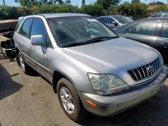 JTJHF10U110207893 - 2001 LEXUS RX 300 SILVER photo 1