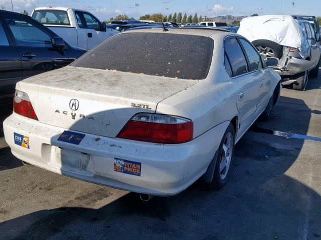 19UUA56783A083094 - 2003 ACURA 3.2TL WHITE photo 4