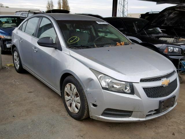 1G1PC5SH1C7190093 - 2012 CHEVROLET CRUZE LS SILVER photo 1