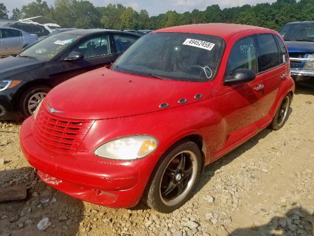 3C4FY58BX4T255981 - 2004 CHRYSLER PT CRUISER RED photo 2