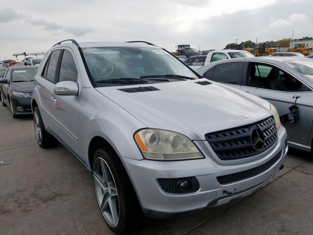 4JGBB86E56A100016 - 2006 MERCEDES-BENZ ML 350 SILVER photo 1