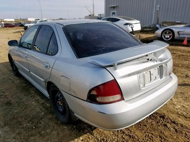 3N1AB51A83L736679 - 2003 NISSAN SENTRA SE- SILVER photo 3