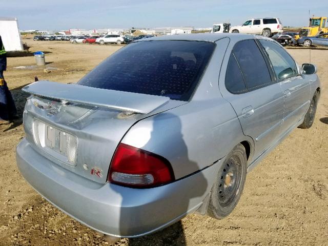 3N1AB51A83L736679 - 2003 NISSAN SENTRA SE- SILVER photo 4