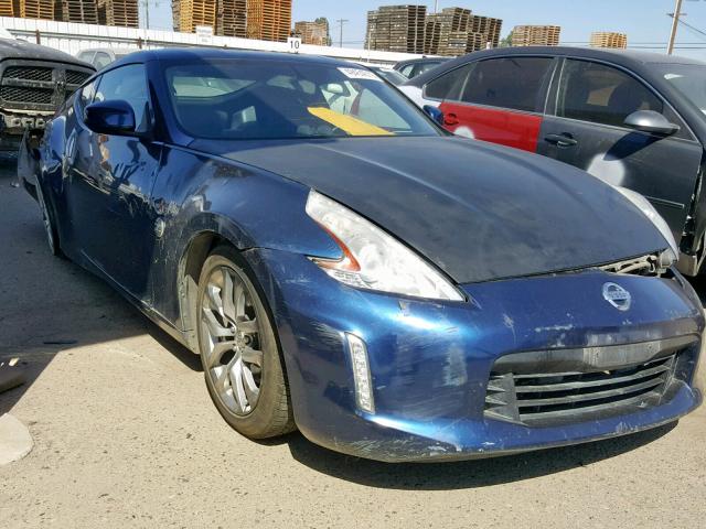 JN1AZ4EH0DM380183 - 2013 NISSAN 370Z BASE BLUE photo 1