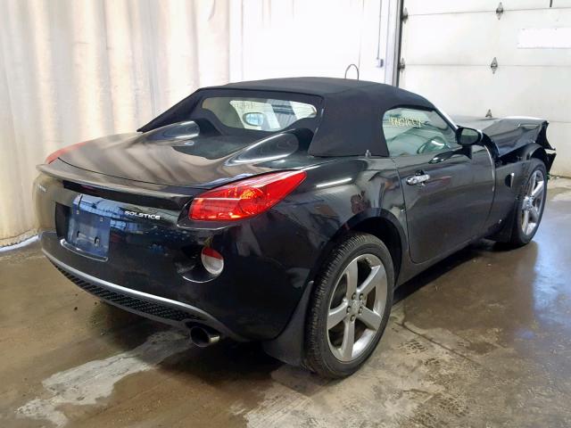 1G2MB35B37Y133911 - 2007 PONTIAC SOLSTICE BLACK photo 4