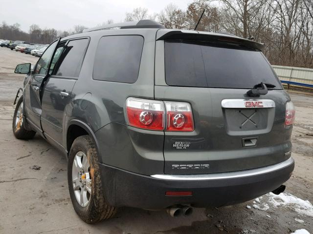 1GKKVNED4BJ165909 - 2011 GMC ACADIA SLE GRAY photo 3