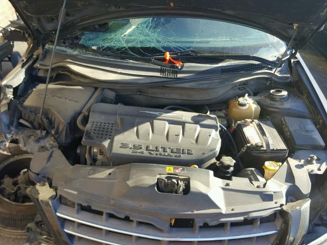 2A4GM68496R806442 - 2006 CHRYSLER PACIFICA T BLACK photo 7