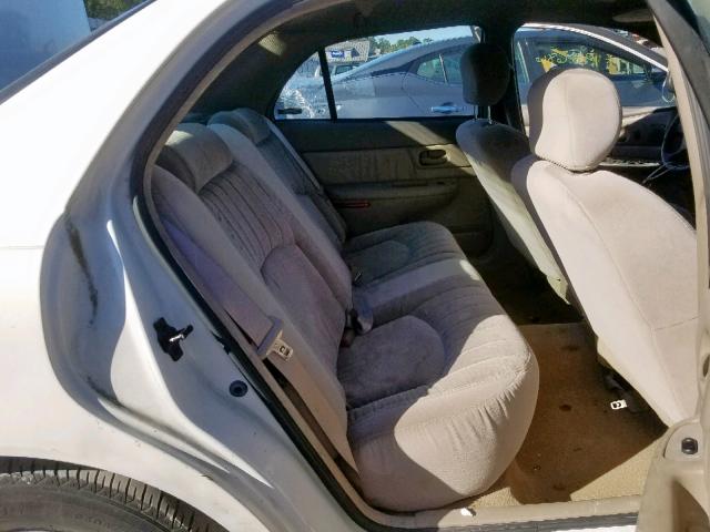 2G4WS52J611184210 - 2001 BUICK CENTURY CU WHITE photo 6