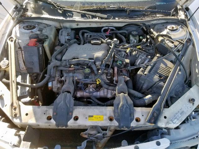 2G4WS52J611184210 - 2001 BUICK CENTURY CU WHITE photo 7