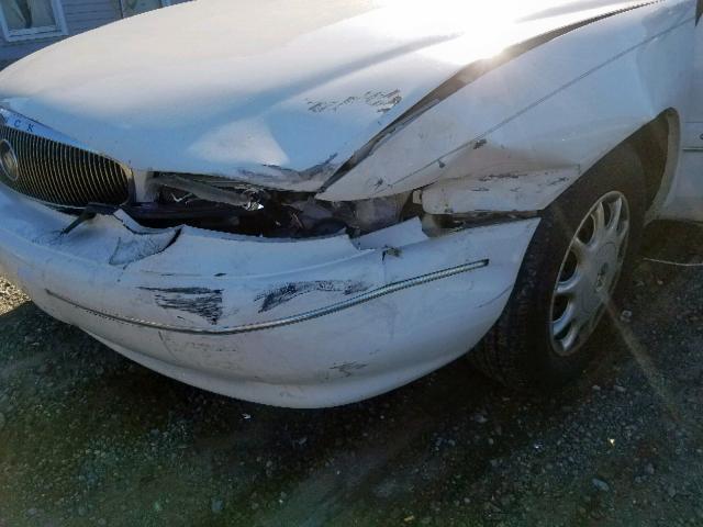 2G4WS52J611184210 - 2001 BUICK CENTURY CU WHITE photo 9