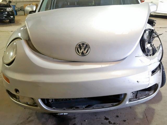3VWRW31C86M412816 - 2006 VOLKSWAGEN NEW BEETLE ვერცხლისფერი ფოტო 7