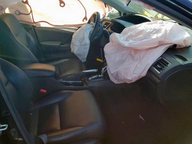 19XFB2F99EE227191 - 2014 HONDA CIVIC EXL 黑色 照片 5