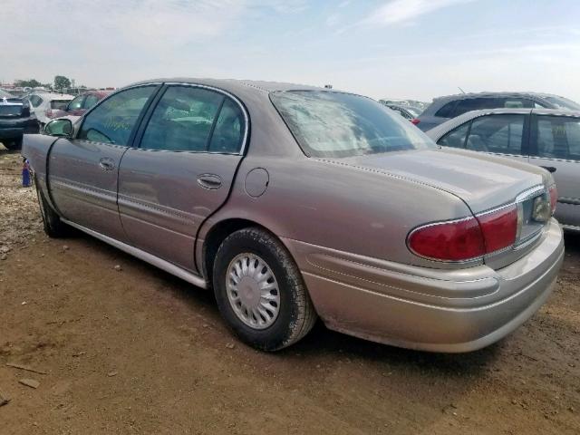 1G4HP52K13U227202 - 2003 BUICK LESABRE CU BEIGE photo 3