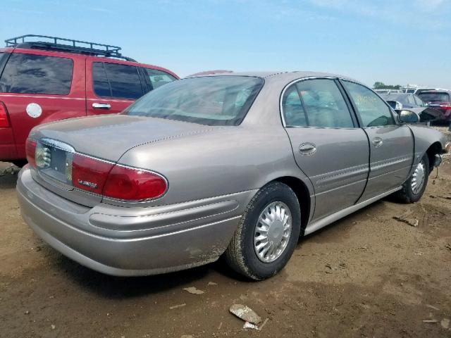 1G4HP52K13U227202 - 2003 BUICK LESABRE CU BEIGE photo 4