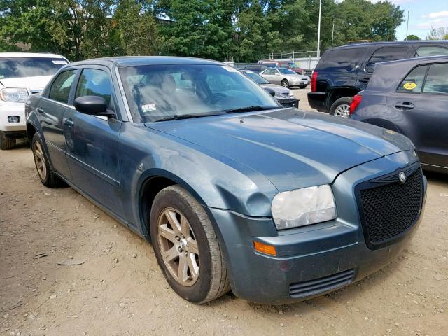 2C3JA43R85H503804 - 2005 CHRYSLER 300 BLUE photo 1