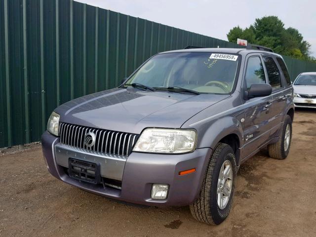 4M2CU39H07KJ12897 - 2007 MERCURY MARINER HE GRAY photo 2